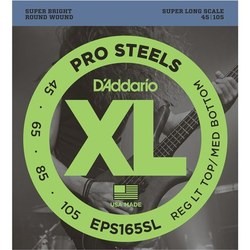 DAddario XL ProSteels Bass SL 45-105