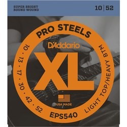 DAddario XL ProSteels 10-52