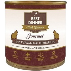 Best Dinner Adult Cat Canned High Premium Beef 0.24 kg