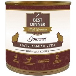 Best Dinner Adult Cat Canned High Premium Duck 0.24 kg