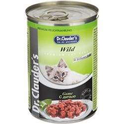 Dr.Clauders Adult Cat Canned with Wild Game 0.415 kg