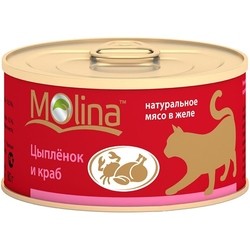 Molina Adult Canned Chicken/Crab 0.08 kg