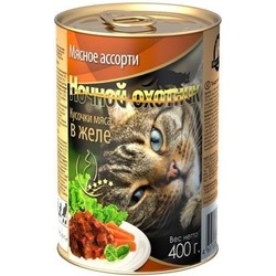 Nochnoy Ohotnik Adult Canned Cold Cuts in Jelly 0.4 kg