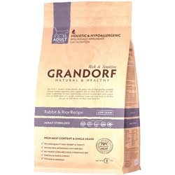 Grandorf Adult Sterilised Rabbit/Rice 2 kg