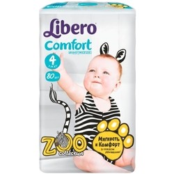 Libero Comfort Zoo Collection 4 / 80 pcs
