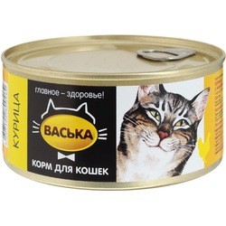 Vaska Adult Cat Canned with Chicken/Seaweed 0.325 kg