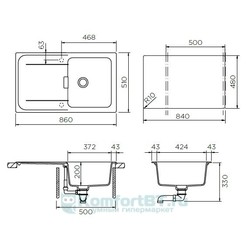 Schock Wembley D100 (бронзовый)