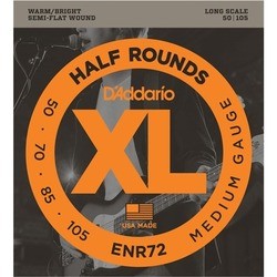 DAddario XL Half Rounds Bass 50-105