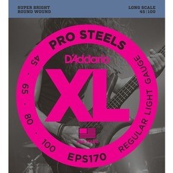 DAddario XL ProSteels Bass 45-100