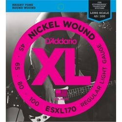 DAddario XL Nickel Wound Bass DB 45-100