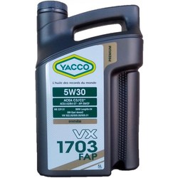 Yacco VX 1703 FAP 5W-30 5L