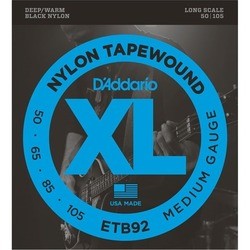 DAddario XL Nylon Tapewound Bass 50-105
