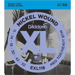 DAddario XL Nickel Wound 11-52