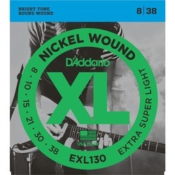 DAddario XL Nickel Wound 8-38