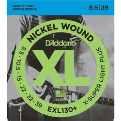 DAddario XL Nickel Wound Plus 8.5-39