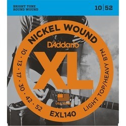 DAddario XL Nickel Wound 10-52