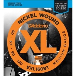 DAddario XL Nickel Wound Bass 50-120
