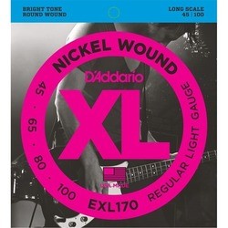 DAddario XL Nickel Wound Bass 45-100