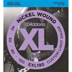 DAddario XL Nickel Wound Bass 40-100