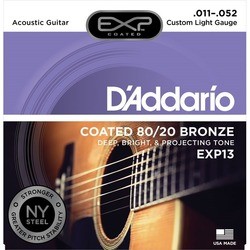 DAddario EXP Coated 80/20 Bronze 11-52