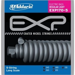 DAddario EXP Coated Nickel Wound Bass 45-130