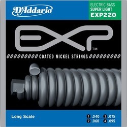 DAddario EXP Coated Nickel Wound Bass 40-95