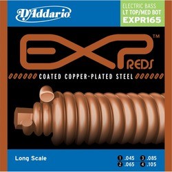 DAddario EXP Reds Coated Copper-Plated 45-105