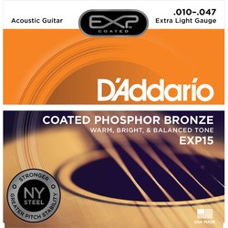 DAddario EXP Coated Phosphor Bronze 10-47