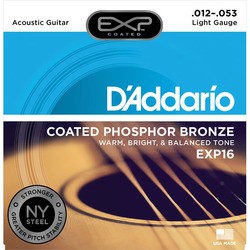 DAddario EXP Coated Phosphor Bronze 12-53