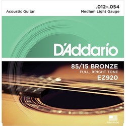 DAddario 85/15 Bronze 12-54