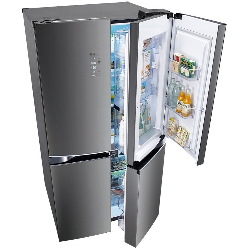 Морозилка снизу. Холодильник (Side-by-Side) LG GC-q247cbdc. LG морозильник и холодильник для Side by Side. Двухдверный холодильник LG Side by Side. Холодильник LG 2 байсайд.