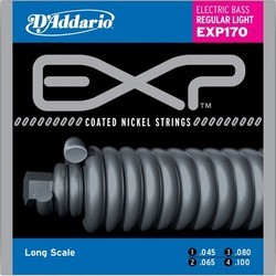 DAddario EXP Coated Nickel Wound Bass 45-100