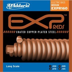 DAddario EXP Reds Coated Copper-Plated 50-105