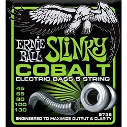 Ernie Ball Slinky Cobalt Bass 5-String 45-130