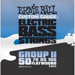 Ernie Ball Flatwound Group II Bass 50-105