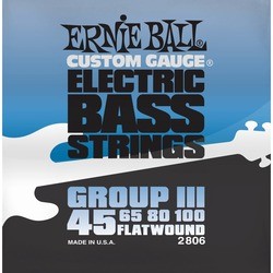 Ernie Ball Flatwound Group III Bass 45-100