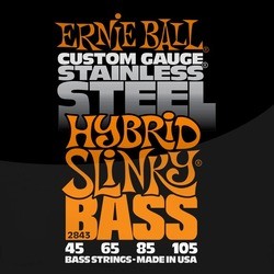 Ernie Ball Slinky Stainless Steel Bass 45-105