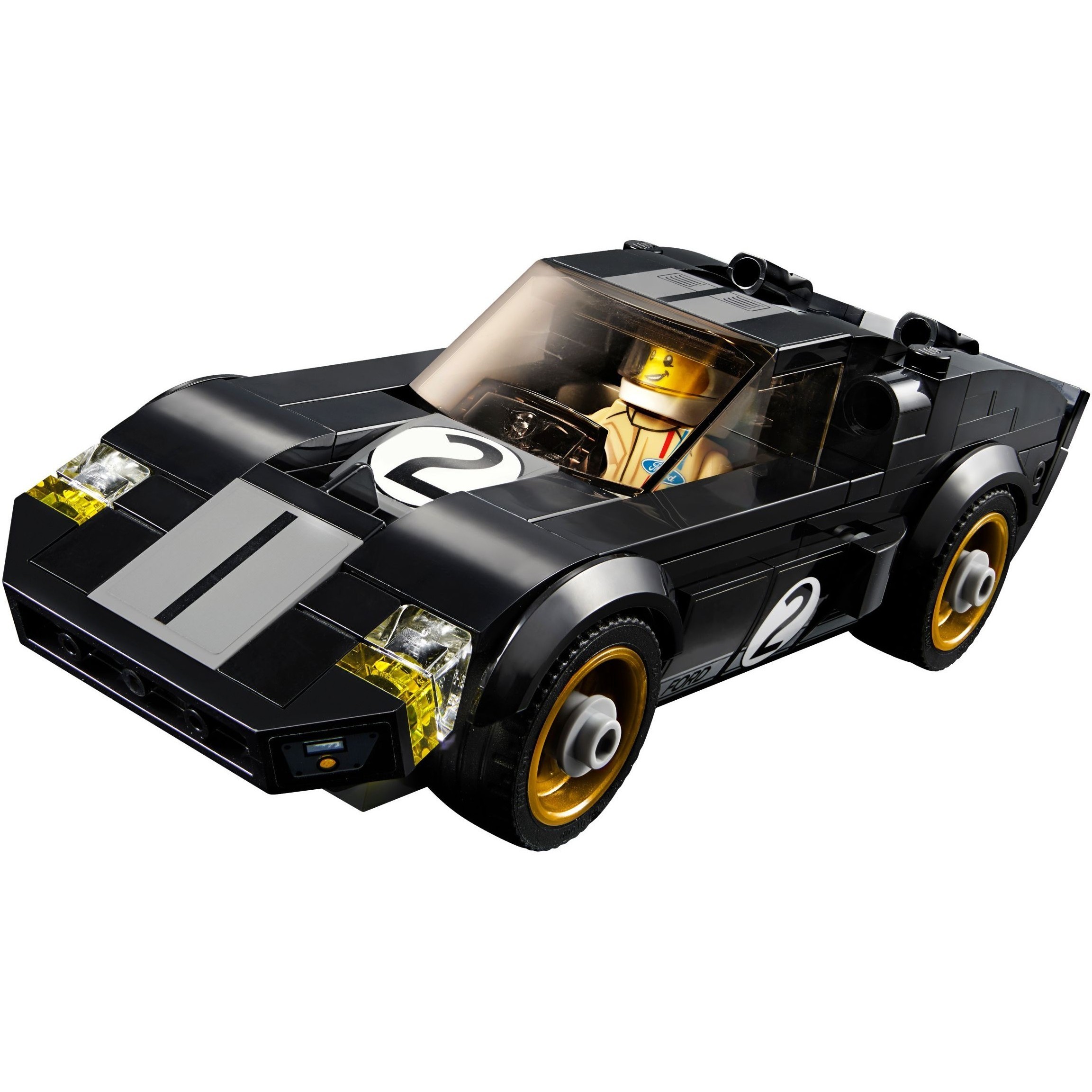 Lego 2016 Ford GT and 1966 Ford GT40 75881