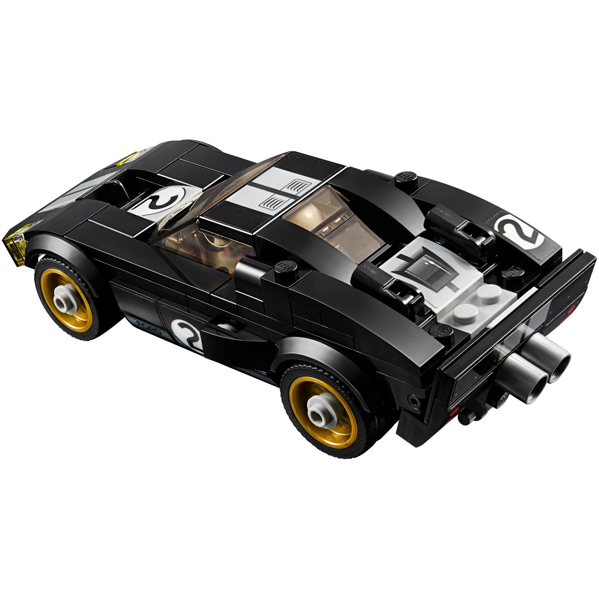 Lego 2016 Ford GT and 1966 Ford GT40 75881
