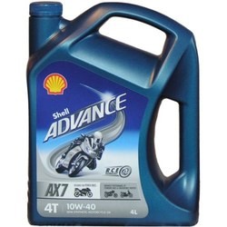 Shell Advance 4T AX7 10W-40 4L