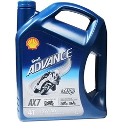 Shell Advance 4T AX7 15W-50 4L