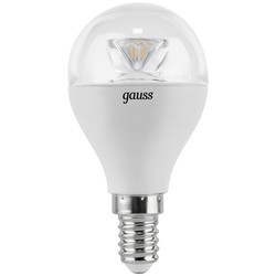 Gauss LED G45 6W 2700K E14 105201106-D