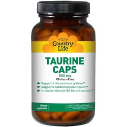 Country Life Taurine Caps 100 cap