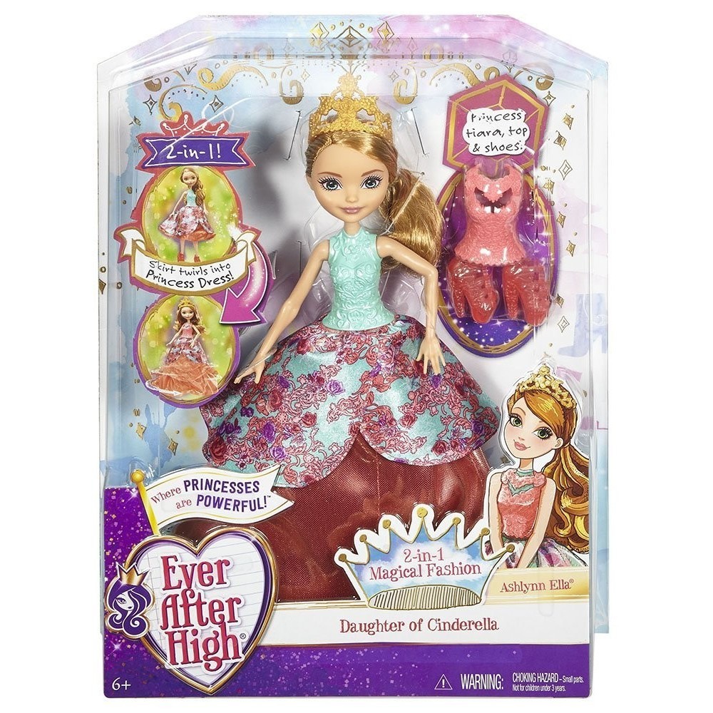 Ever After High 2-In-1 Magical Fashion Ashlynn Ella DNB90