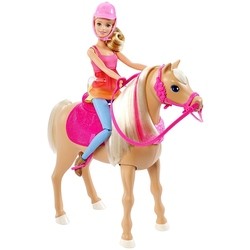 Barbie Doll and Dancin Fun Horse DMC30