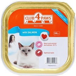 Club 4 Paws Packaging Pate with Salmon 0.1 kg