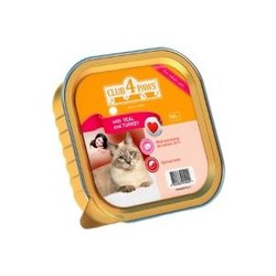 Club 4 Paws Packaging Pate with Veal/Turkey 0.1 kg