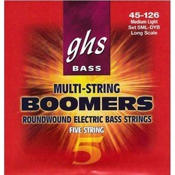 GHS Bass Boomers 5-String 45-126