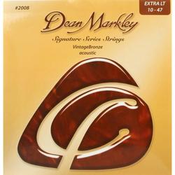 Dean Markley Vintage Bronze Acoustic XL