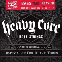 Dunlop Heavy Core Bass 55-115